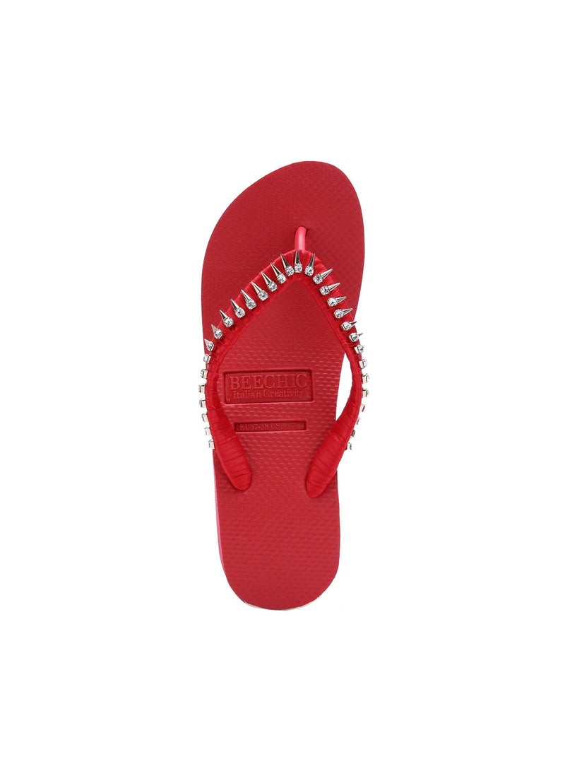 BEECHIC - Positano Flip Flop Red - Image 1