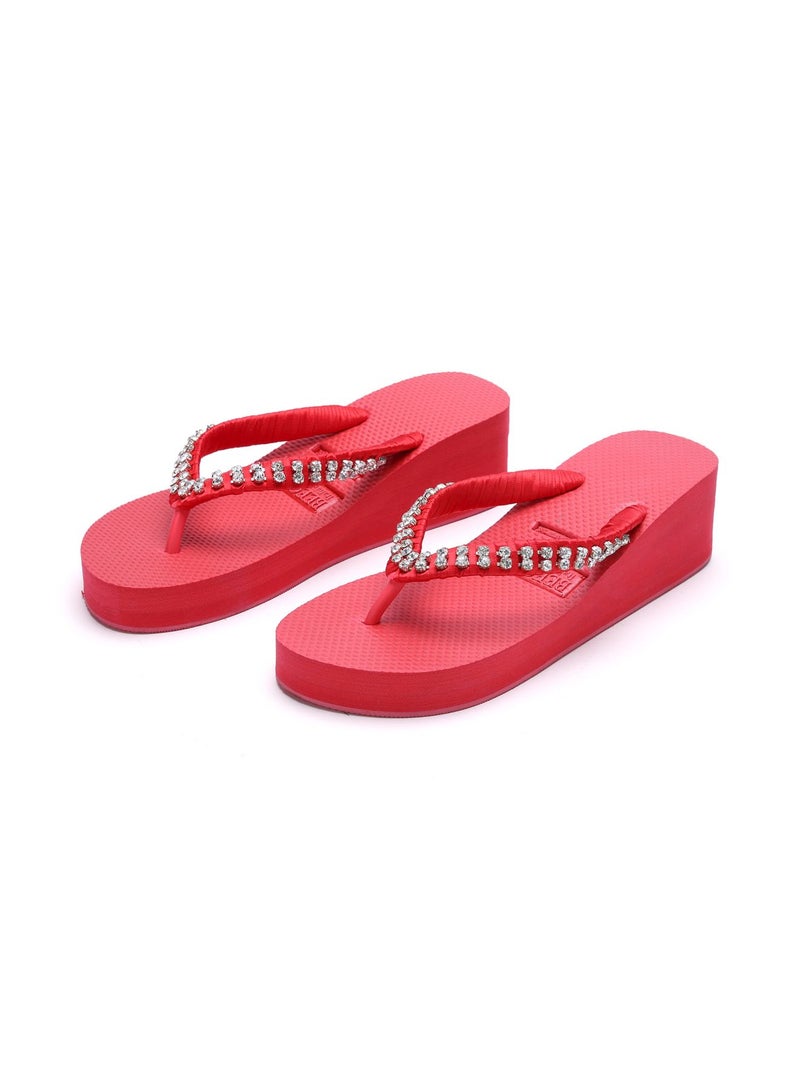 BEECHIC - Portofino Flip Flop Red - Image 1