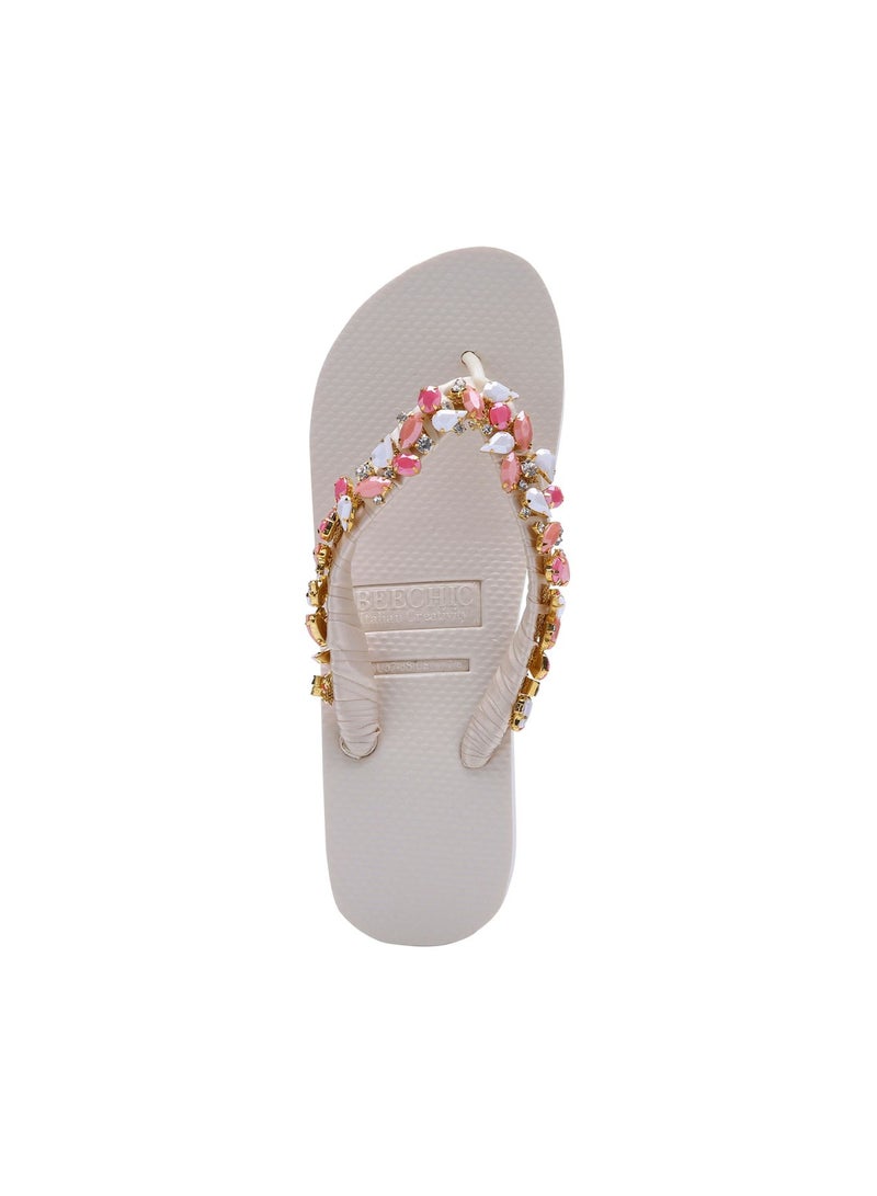 BEECHIC - Elba Flip Flop Champagne - Image 1