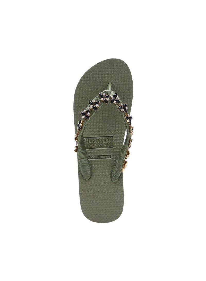 BEECHIC - Giglio Flip Flop Green - Image 1