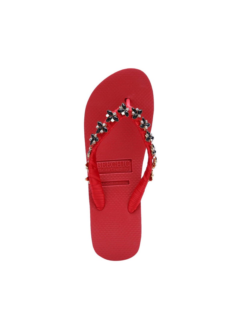 BEECHIC - Giglio Flip Flop Red - Image 1