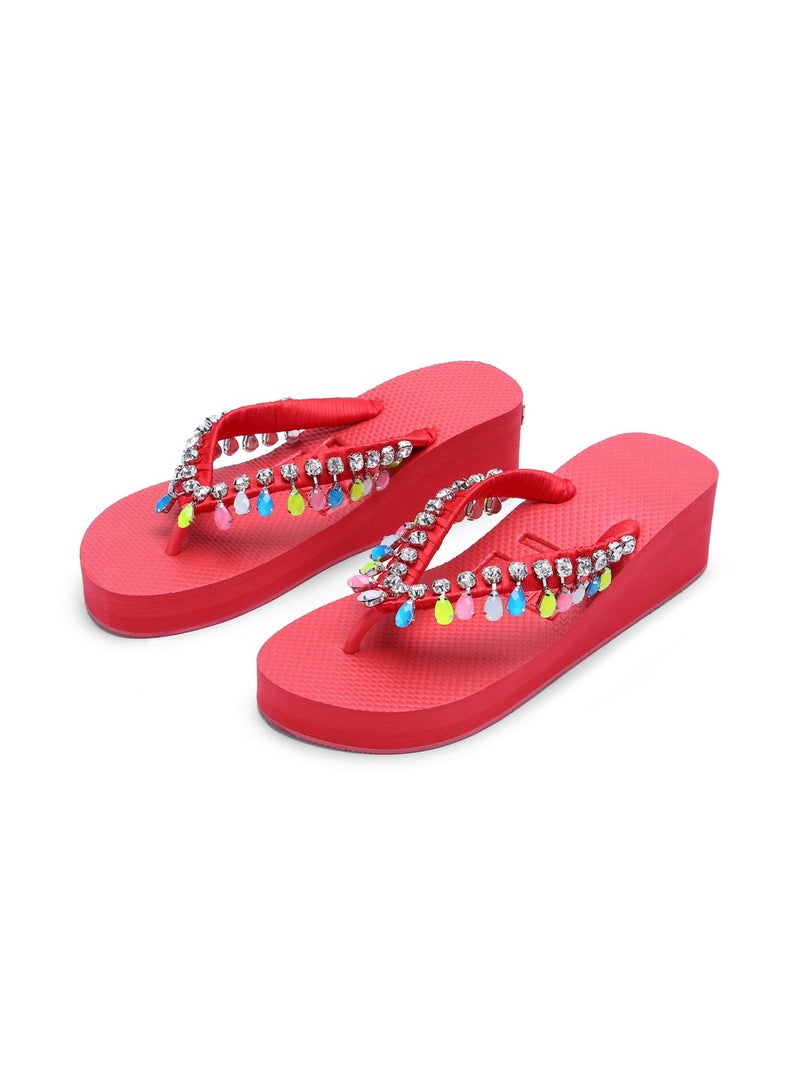 BEECHIC - Calafuria Flip Flop Red - Image 1