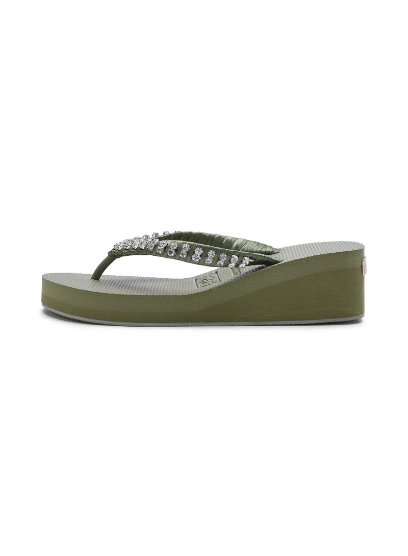 BEECHIC - Positano Flip Flop Green - Image 1
