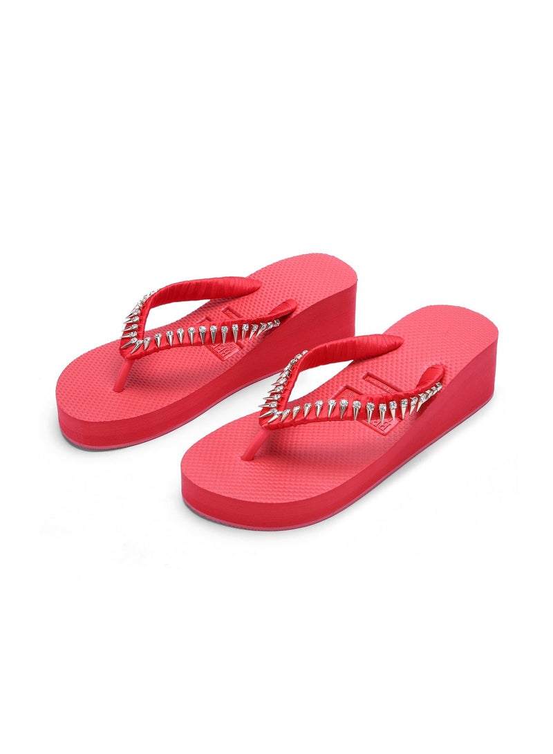 BEECHIC - Positano Flip Flop Red - Image 1