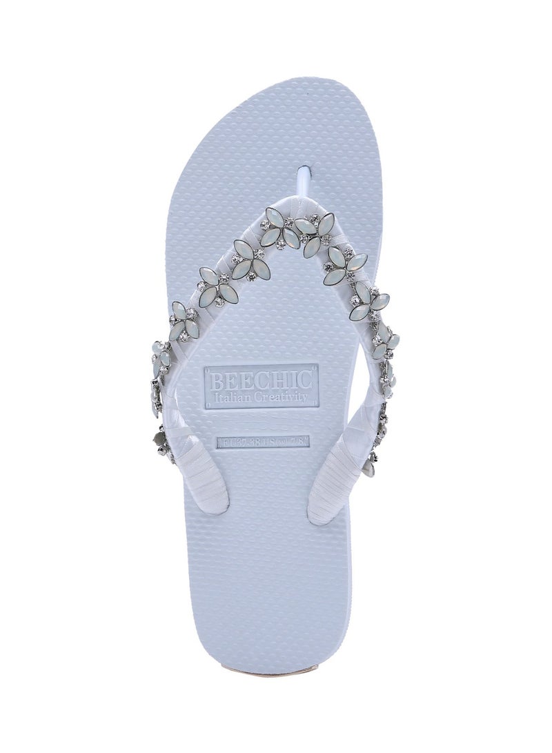 BEECHIC - Giglio Flip Flop White - Image 1