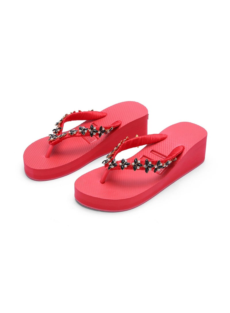 BEECHIC - Giglio Flip Flop Red - Image 1