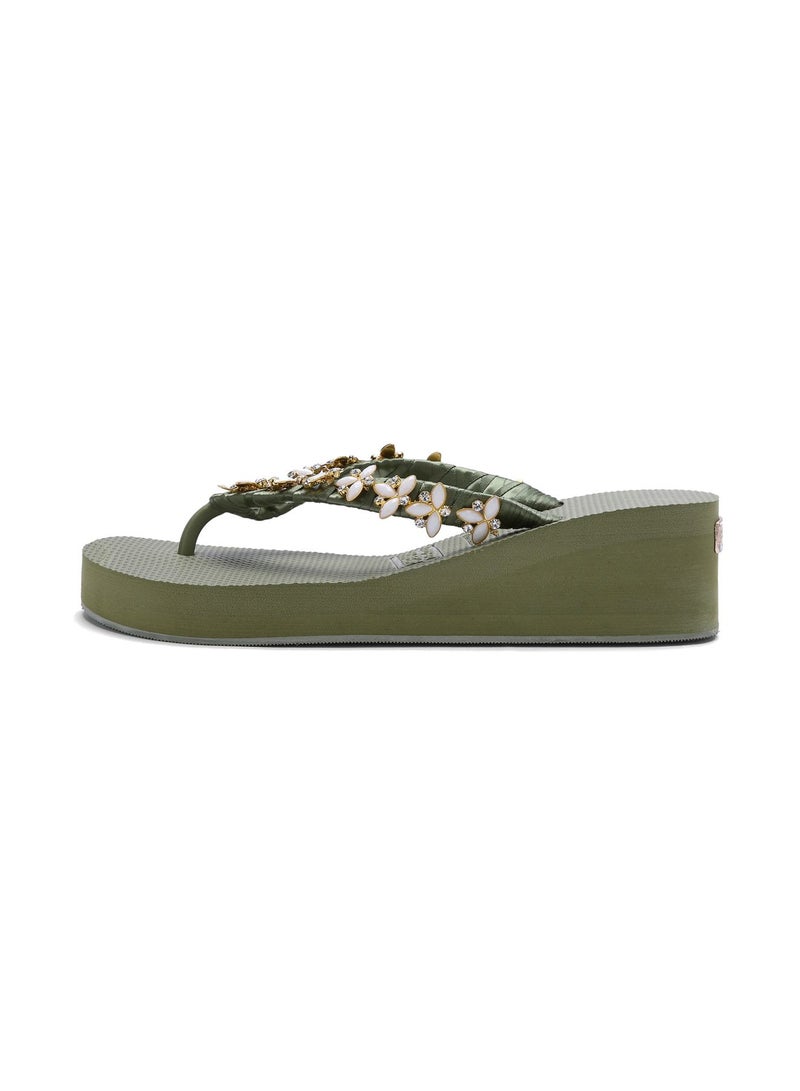BEECHIC - Giglio Flip Flop Green - Image 1