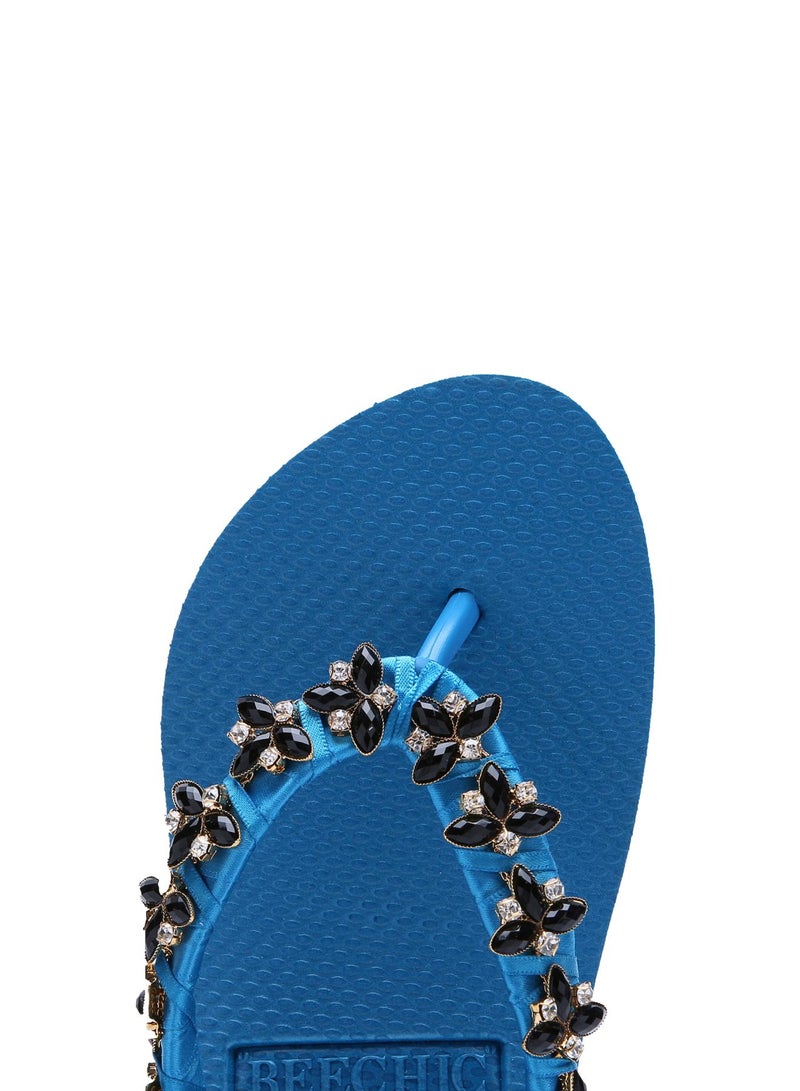 BEECHIC - Giglio Flip Flop Blue - Image 1