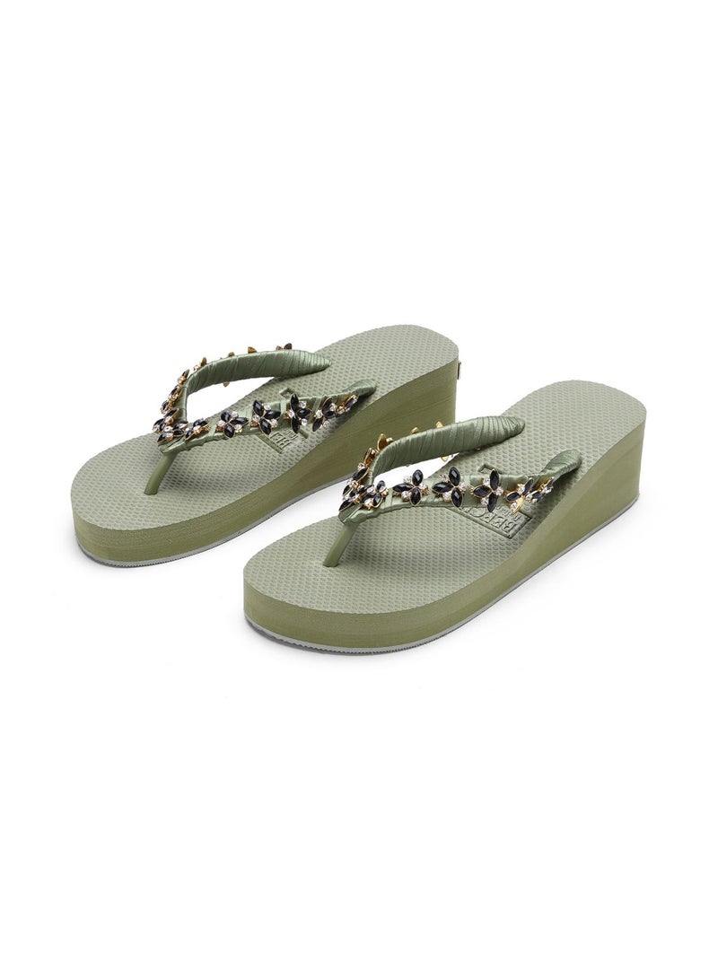 BEECHIC - Giglio Flip Flop Green - Image 1