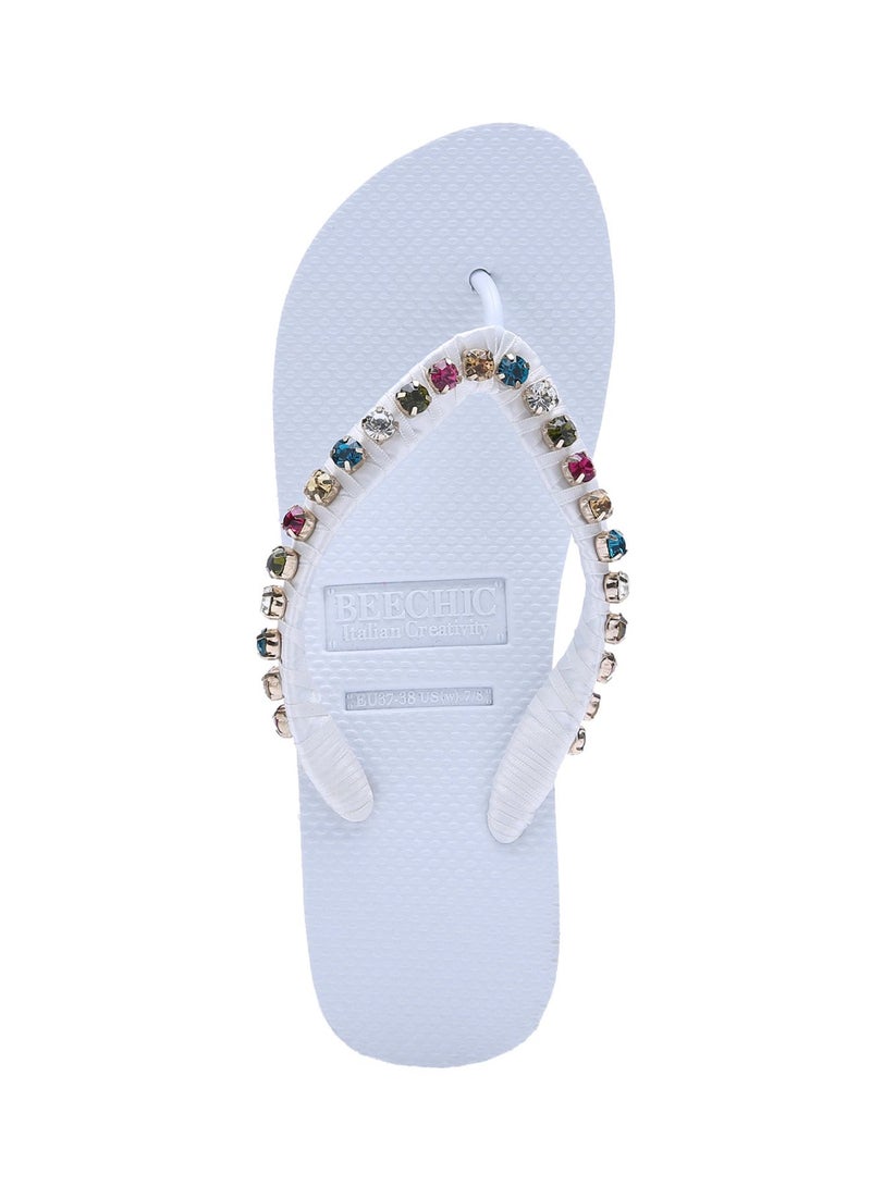 BEECHIC - Capri Flip Flop White - Image 1