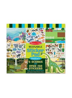 Reusable Sticker Pad - Habitats