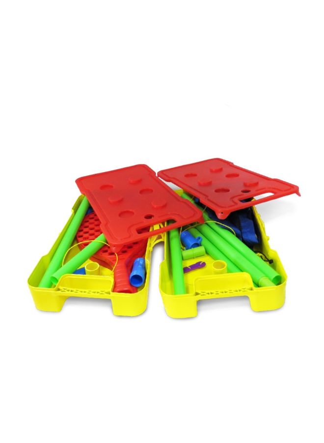 Swingball-Mookie - Twin Base Tailball Net Set 21x 12x 37cm - Image 1
