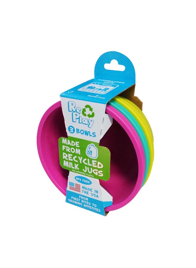 ري بلاي طقم أوعية مكوّن من 3 قطع رودي/أكوا/أخضر - Image 2