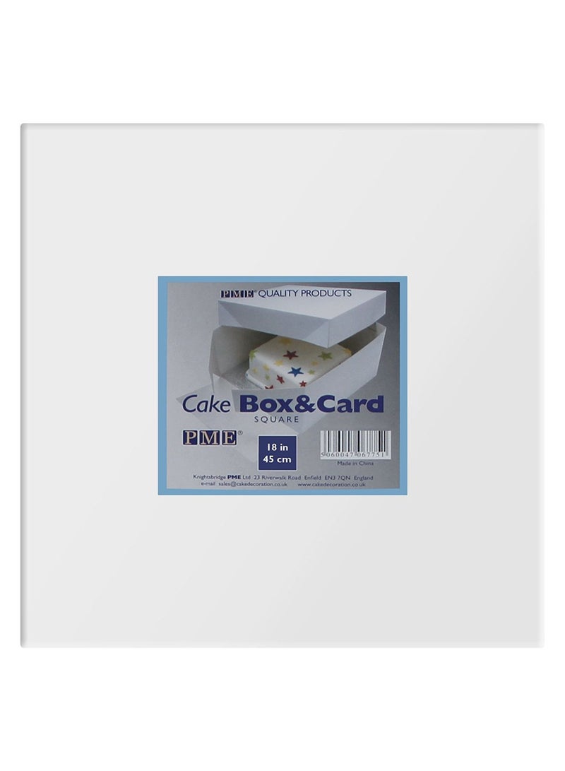 PME - Cake Box White 18inch - Image 1