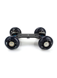 Generic DSLR Camera Video Desktop Slider Rail Track Stabilizer Black  - Image 4