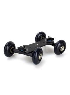 Generic DSLR Camera Video Desktop Slider Rail Track Stabilizer Black  - Image 5