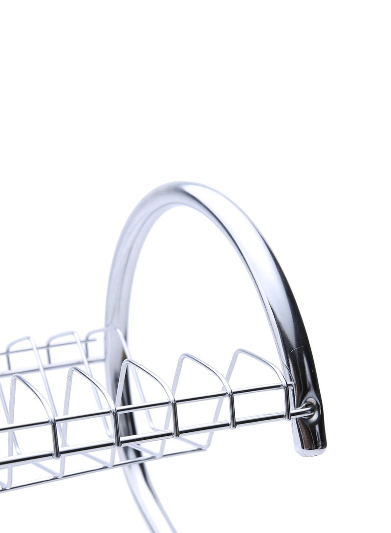 Filtex 2-Layer Dish Rack Silver 50cm  - Image 2