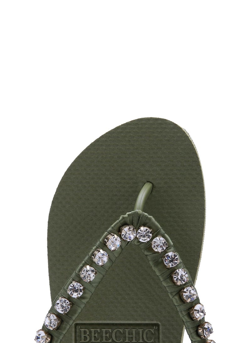 BEECHIC - Amalfi Flip Flop Green - Image 1