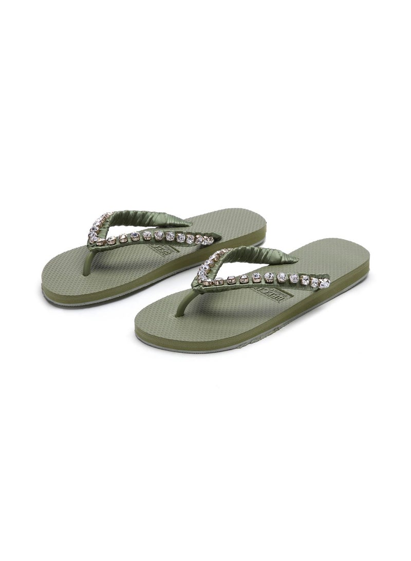 BEECHIC - Amalfi Flip Flop Green - Image 1