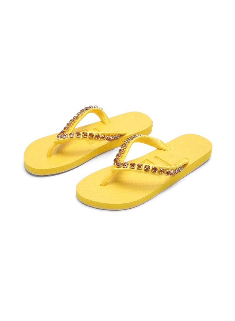 BEECHIC - Amalfi Tonosutono Flip Flop Yellow - Image 1