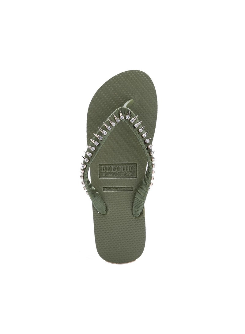 BEECHIC - Positano Flip Flop Green - Image 1