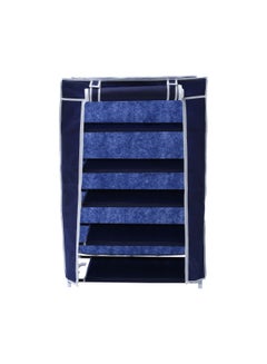 Feelings 5-Layer Shoe Rack Blue 60x90x30centimeter  - Image 2