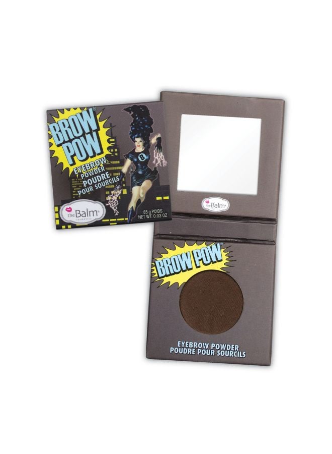 theBalm Brow Pow Eyebrow Powder Dark Brown - Image 1