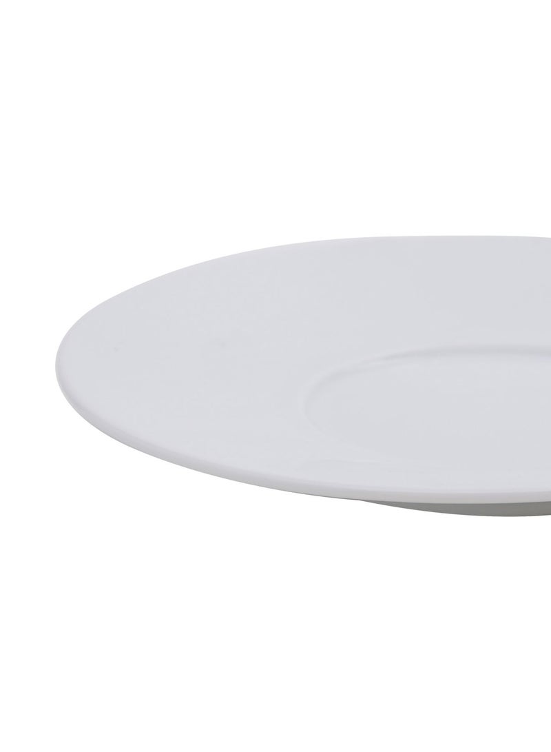 Ariane Style Round Saucer White 16cm - Image 2