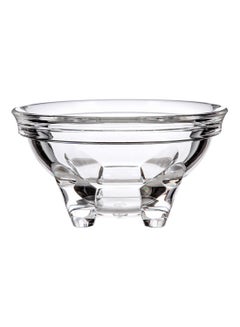 AZAD Footed Candy Bowl With Lid Clear 14cm  - Image 3