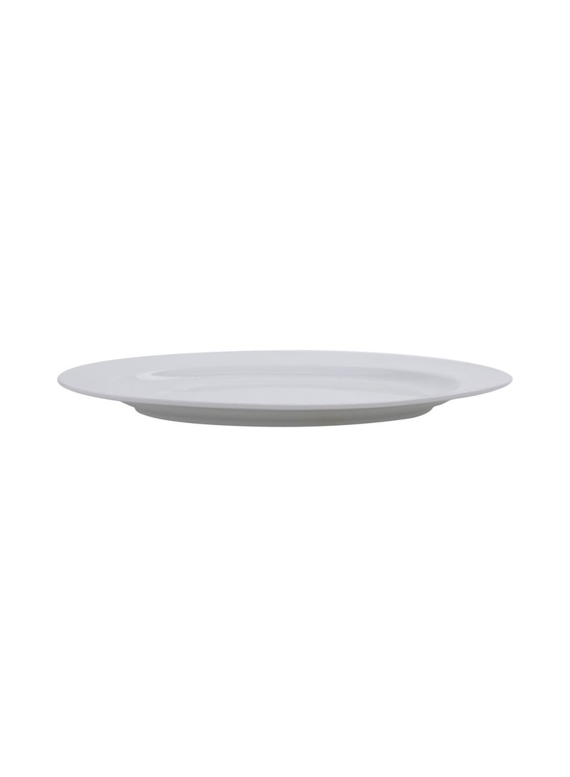 Ariane Piazza Oval Plate White 32 x 23cm - Image 1