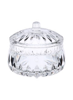 AZAD Candy Bowl With Lid Clear 13cm  - Image 1