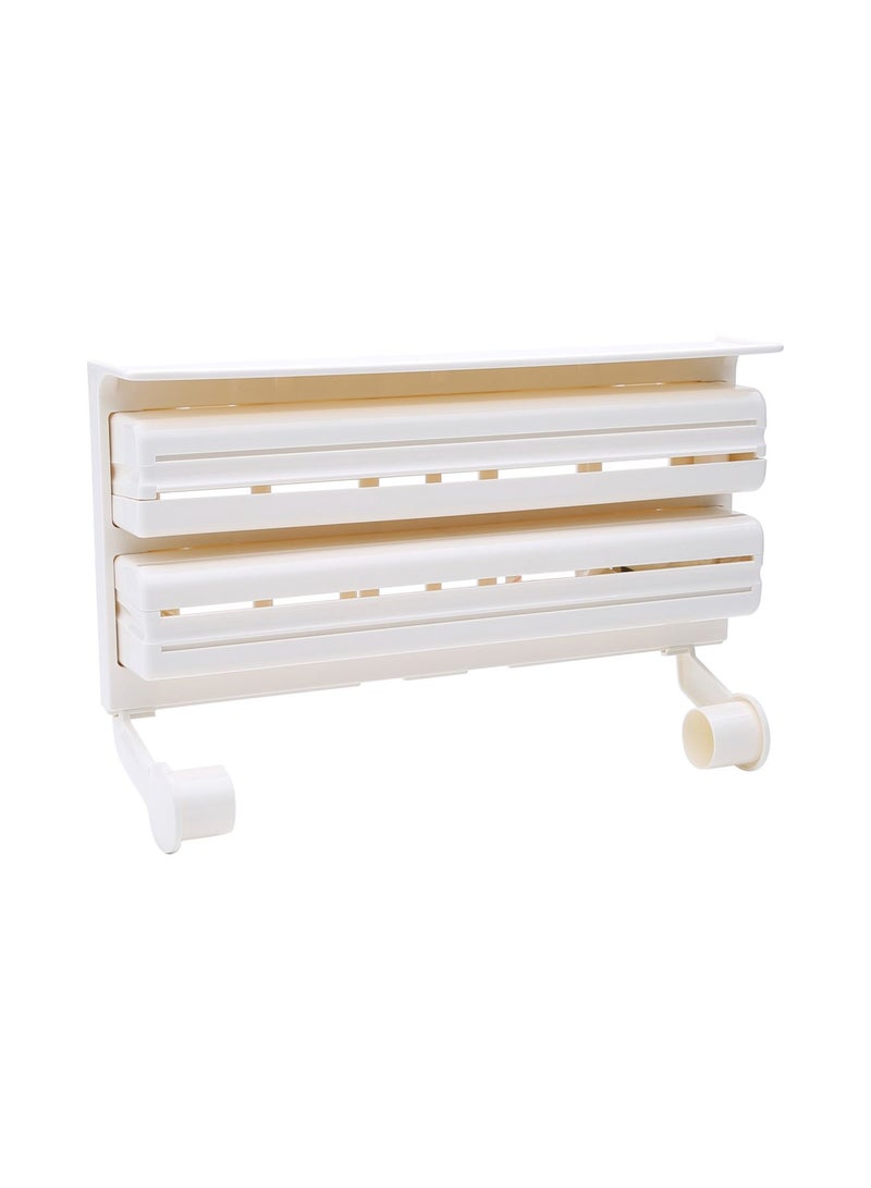 Jinxiang Tripple Paper Dispenser White - Image 1