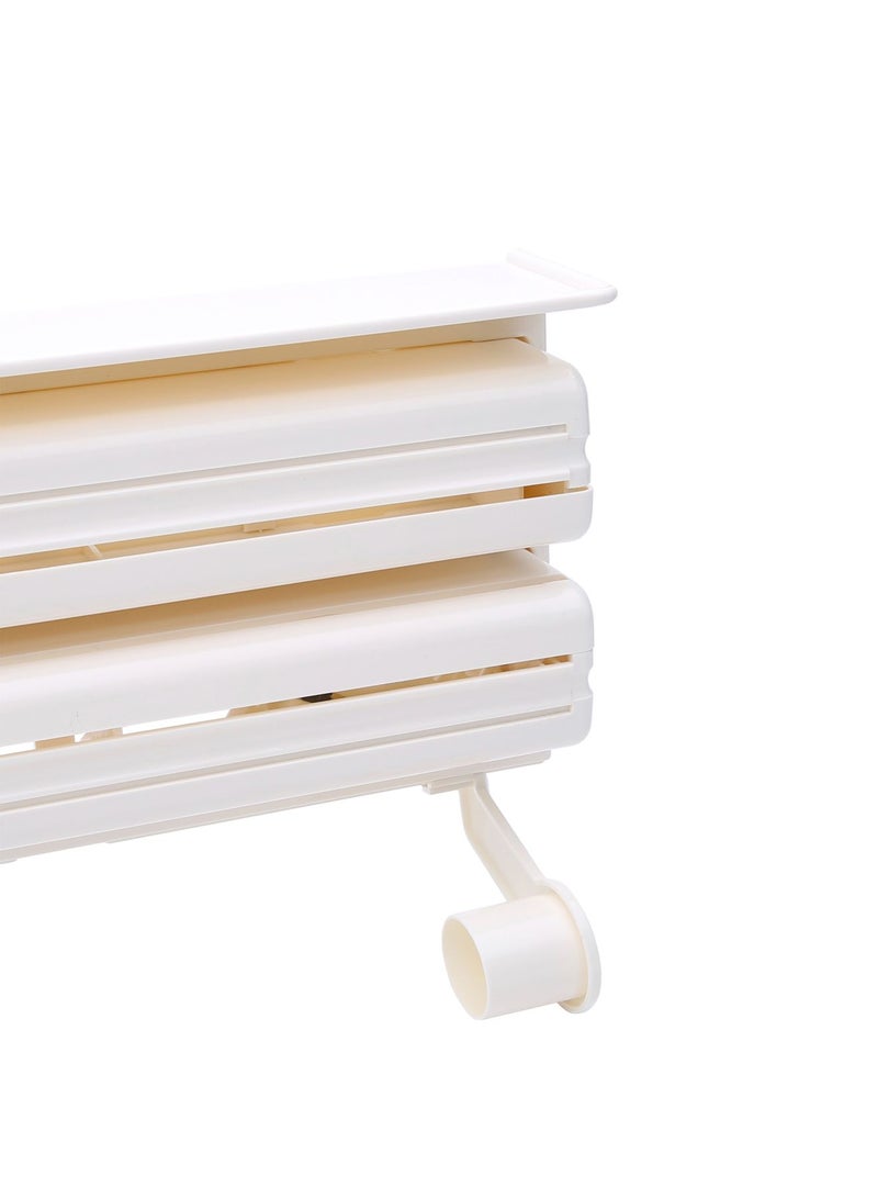 Jinxiang Tripple Paper Dispenser White - Image 2