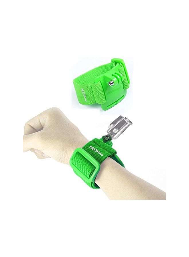 Neopine Elastic Fiber Wrist Strap Green  - Image 3