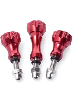 3-Piece CNC Screw Set Red