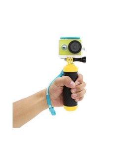 TELESIN Floaty Bobber With Rubber Grip For GoPro Camera Yellow  - Image 2