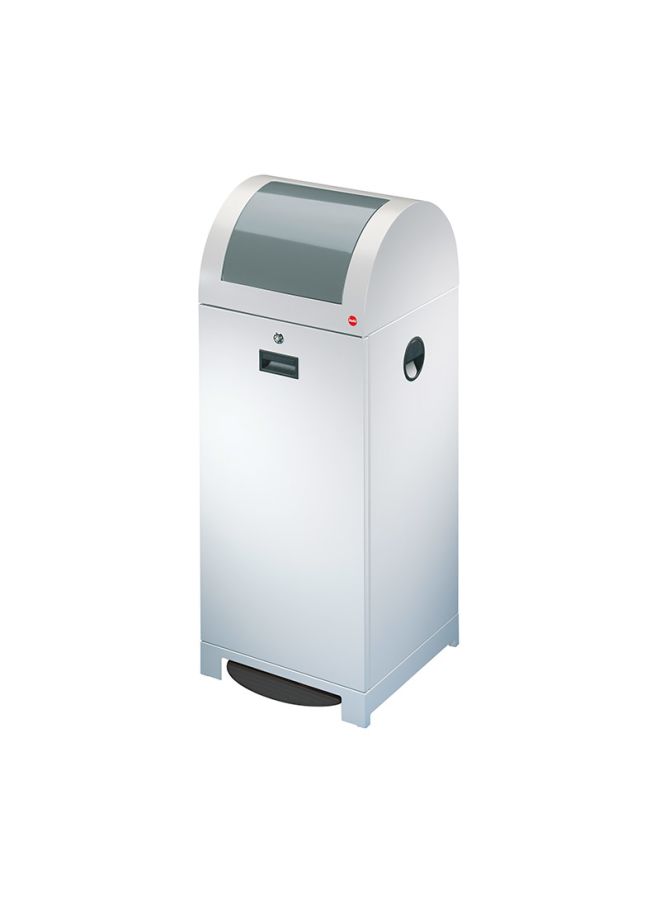 Hailo Profiline Recycling & Pedal Waste Bin  - HLO-0972-859 White 70Liters  - Image 1