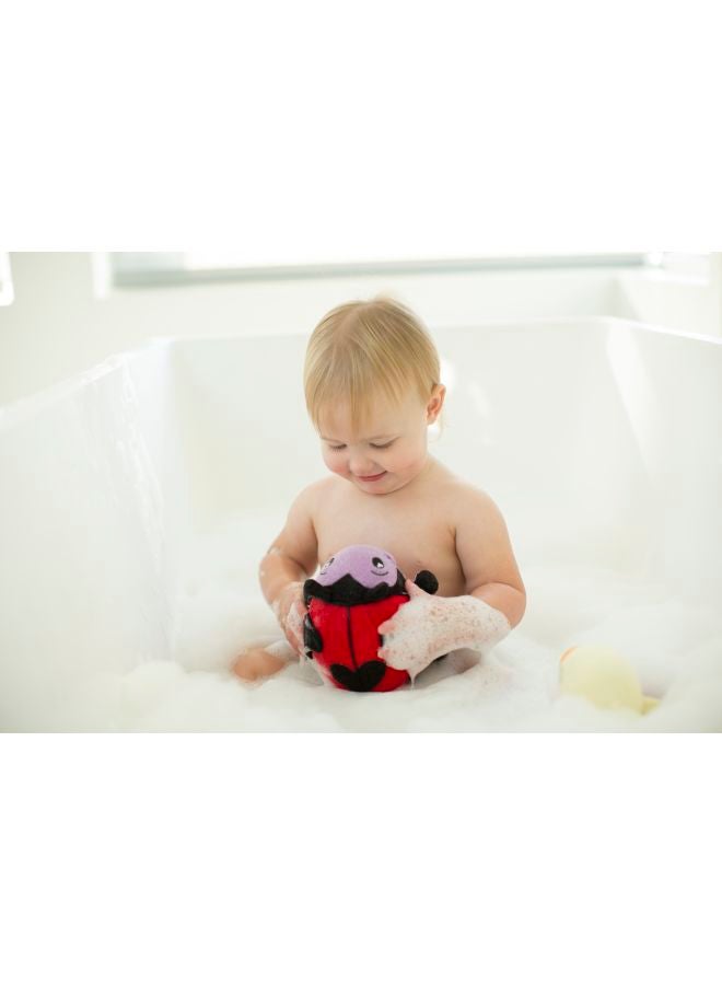 SoapSox - Bella The Lady Bug Stuffed Bath Toy - Image 1
