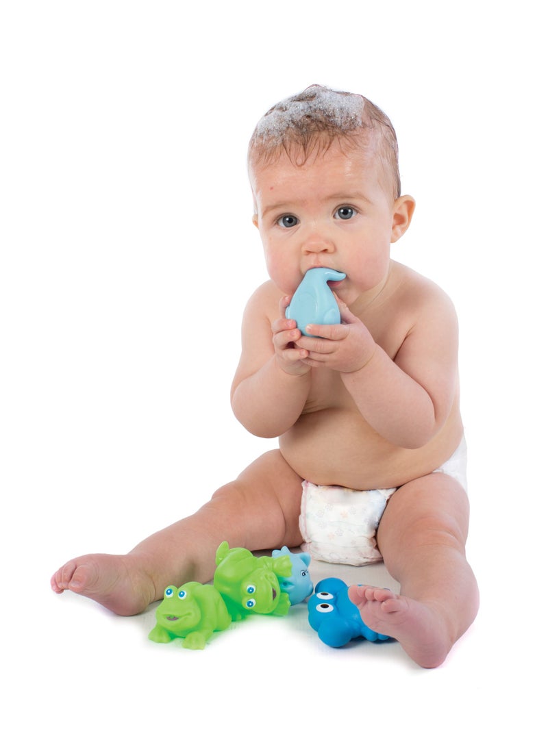 playgro Pack Of 8 Bathtime Squirtees - Image 2