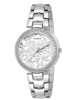 women Katrina Stone Studded Bezel Brass Watch WKTA-070707