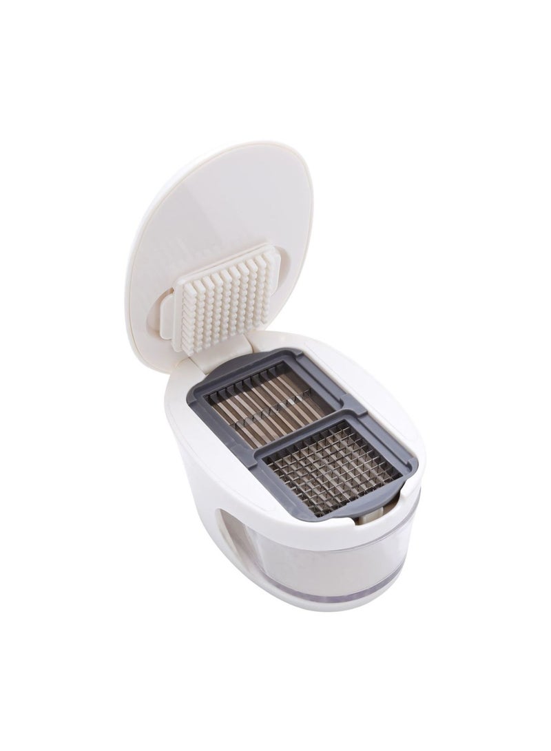Goldedge 3 In 1 Garlic Press White - Image 2