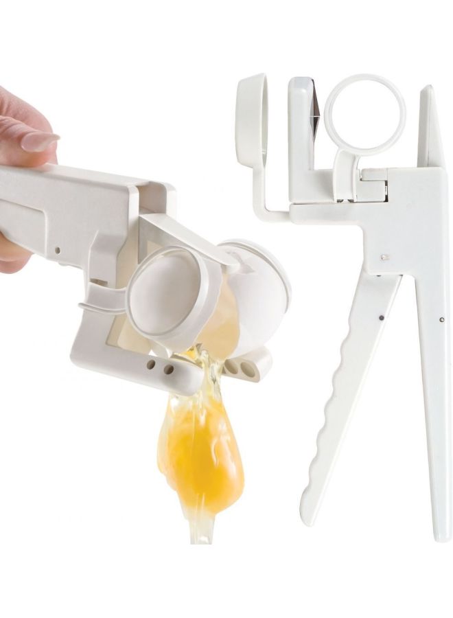 Generic - Ez Egg Cracker Separator White - Image 1