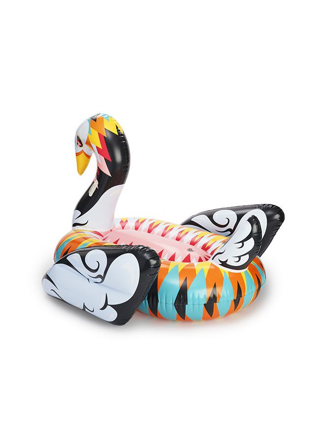 Sand Dollar - Colourful Swan Float - Image 1