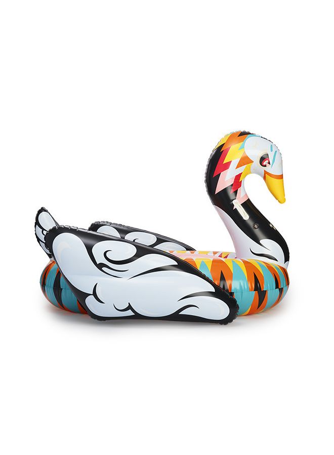 Sand Dollar - Colourful Swan Float - Image 1