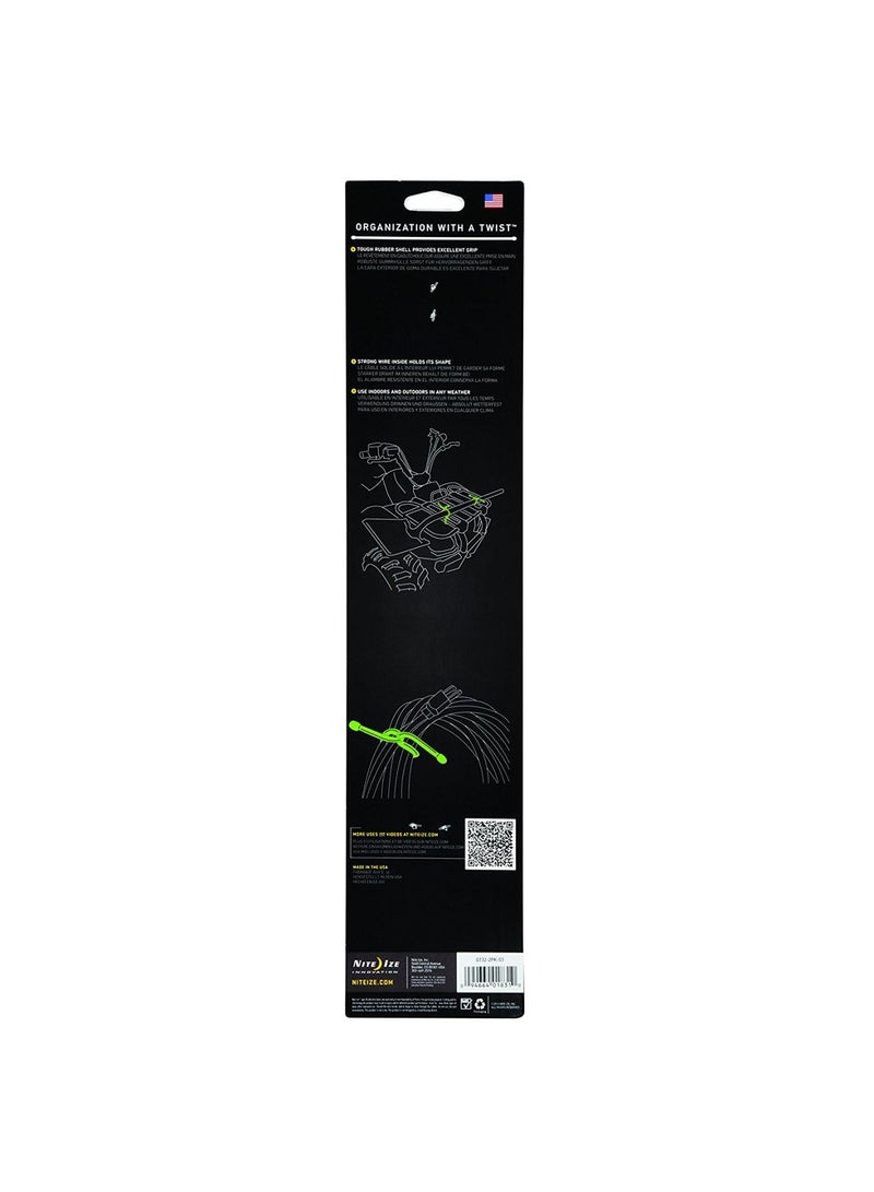 NITE IZE Gear Tie - Pack Of 2 Blue - Image 2