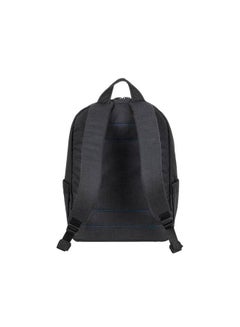 RivaCase Laptop Canvas Backpack For 15.6-Inch Laptops Black  - Image 2