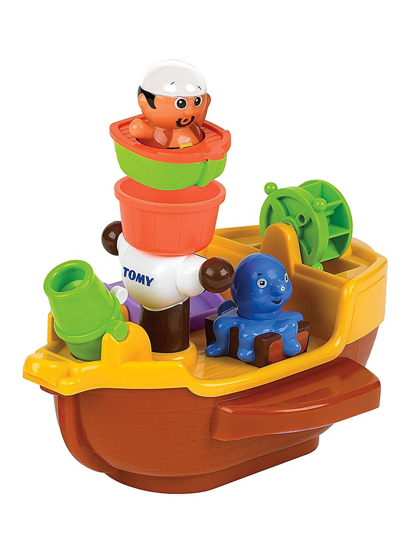 Tomy Play To Learn Pirate Ship Bath Toy - Image 1