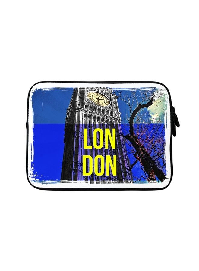 Stylizedd Premium Designer Sleeve With Strap For 15 Inch Laptops LondonBig Ben - Image 1