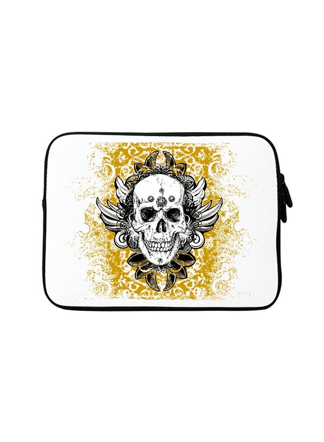 Stylizedd Premium Designer Sleeve With Strap For 15 Inch Laptops Skull Cult - Image 1