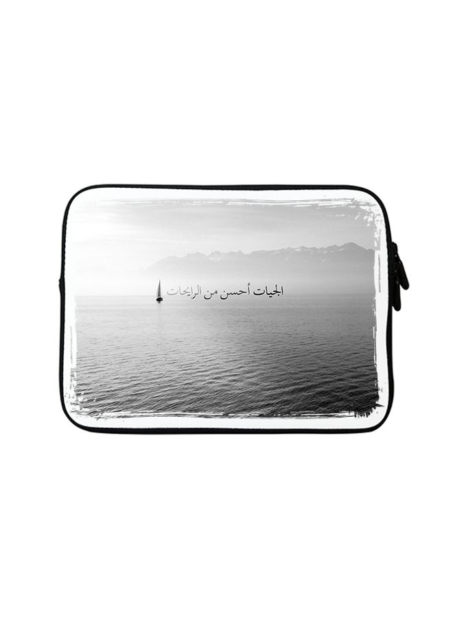 Stylizedd Premium Designer Sleeve With Strap For Laptops The future is better  - Image 1